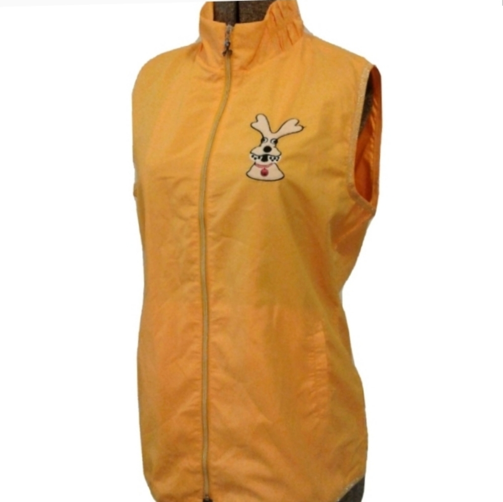 Mieko Uesako MU SPORTS GOLF windbreaker jacket vest JAPAN SIZE L US M